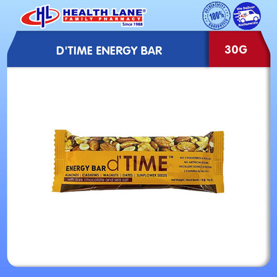 D'TIME ENERGY BAR (30G)